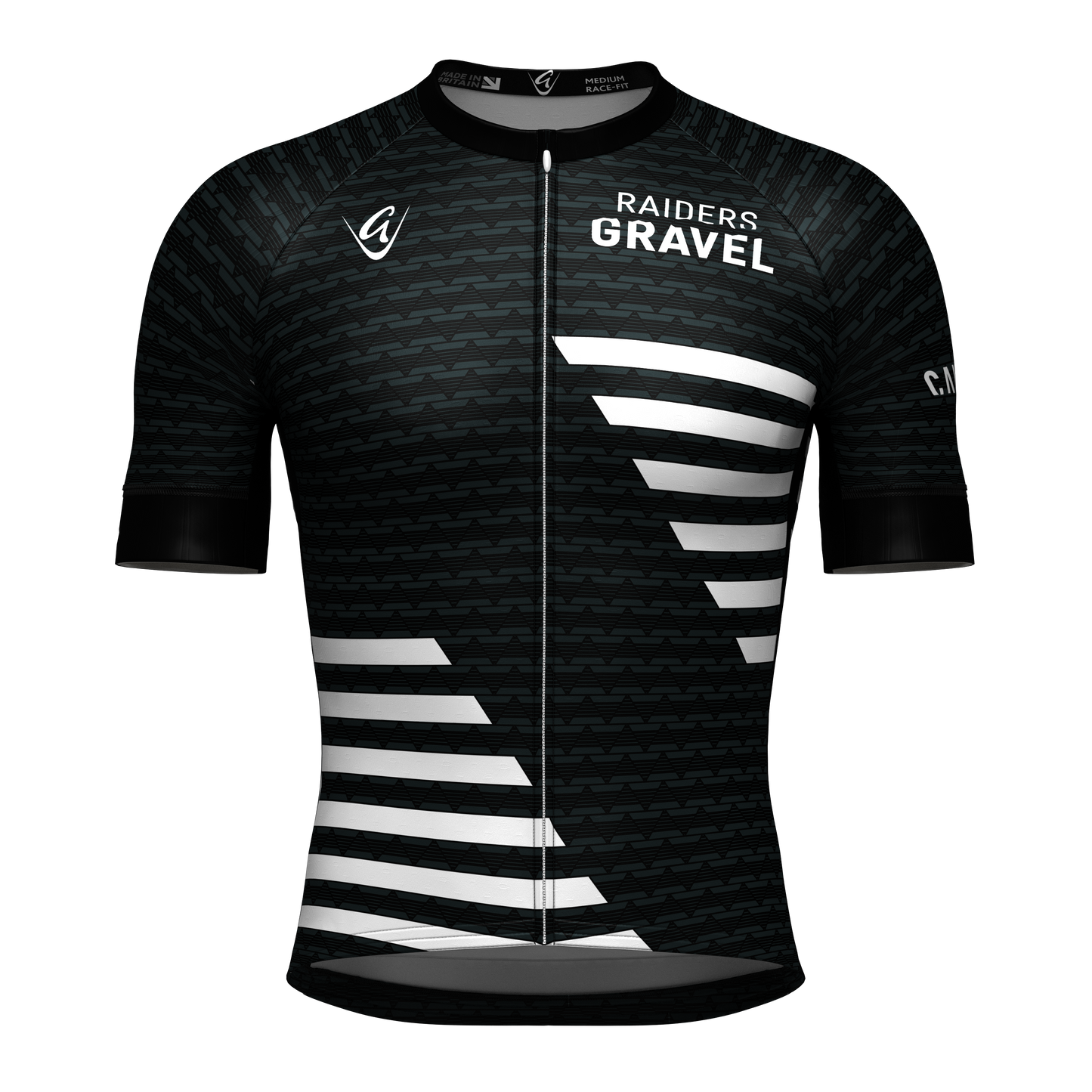 Raiders Gravel - Short Sleeve Lightweight Full Zip Cycling Jersey