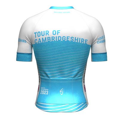 Tour of Cambridgeshire Lightweight Full Zip Cycling Jersey