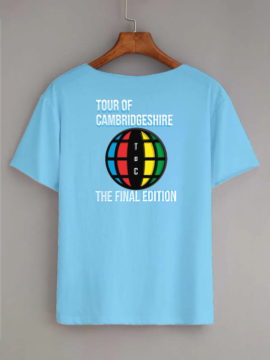 Tour of Cambridgeshire - The Final Edition S/S Cotton T-Shirt Blue