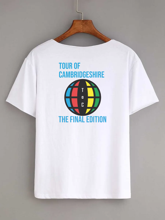 Tour of Cambridgeshire - The Final Edition S/S Cotton T-Shirt White