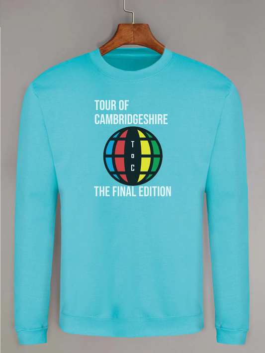 Tour of Cambridgeshire - The Final Edition L/S Cotton Sweatshirt Blue